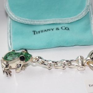 Tiffany & Co Frog Keychain